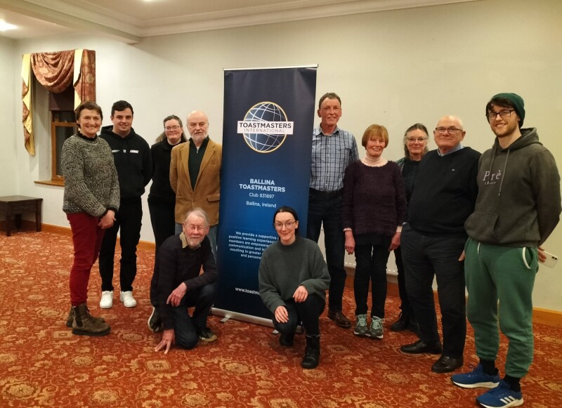 Some of the members and guests at a recent meeting.